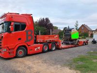 Sondertransporte , Tiefladertransporte und Lkw Ladekran arbeiten Niedersachsen - Hatten Vorschau