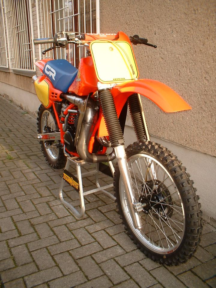 Honda CR 500 "Air Hammer" 1984 - Komplettrestauration in Aschersleben