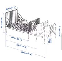 Ikea Minnen Bett ausziehbar Baden-Württemberg - Bad Krozingen Vorschau