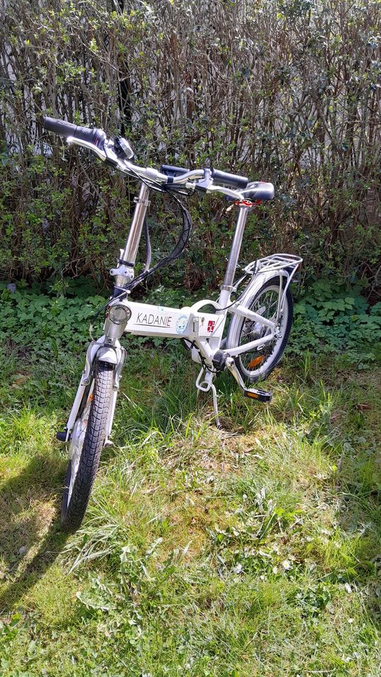 E- Bike Klapprad Faltrad Kadanie 20Zoll 7Gang in Neumark
