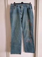 Letzter Preis!Ulla Popken Jeans Gr.46 blau Stickerei mit Etikett München - Ramersdorf-Perlach Vorschau