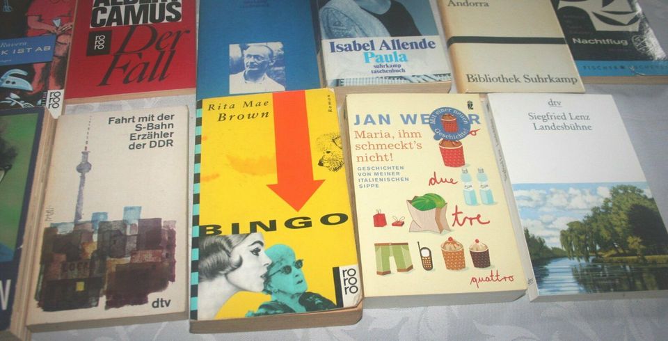 Literatur / Belletristik 18 Bücher Hesse Lenz Frisch Camus in Silberstedt