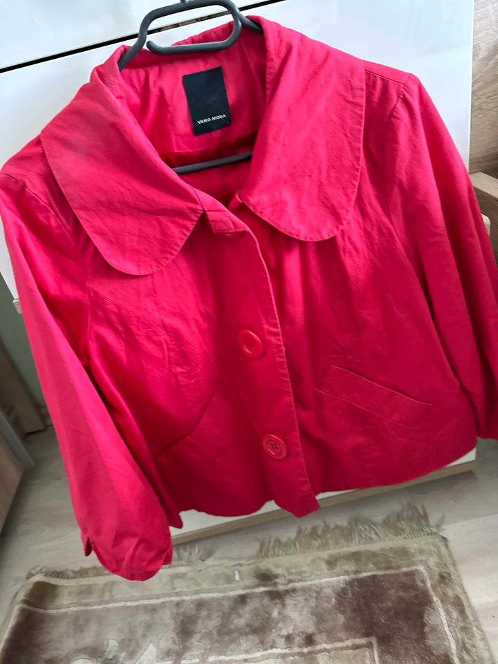 Rote Jacke jacket Damen. Gr. L wie neu vero moda in Köln