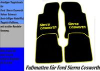 Fußmatten für Sierra Cosworth schwarz Autoteppiche Hessen - Groß-Umstadt Vorschau