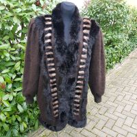 80%Angora damen megawarmer Strickmantel gr.44/46 braun,echte Pelz West - Unterliederbach Vorschau