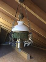 Antike Petroleumlampe/Hängelampe aufwendig restauriert Bayern - Sulzdorf Vorschau