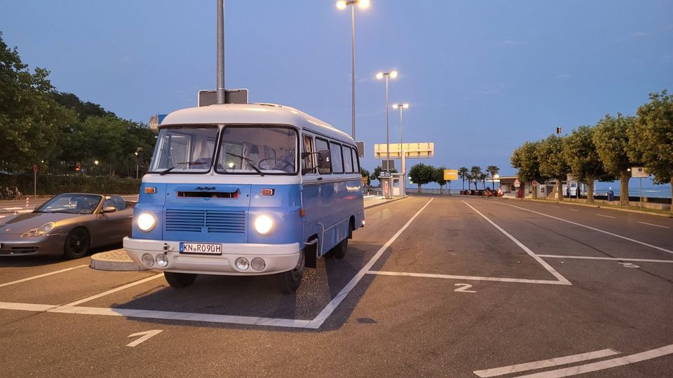 Robur LO 3000 mit Camper-Ausbau 1979 in Konstanz