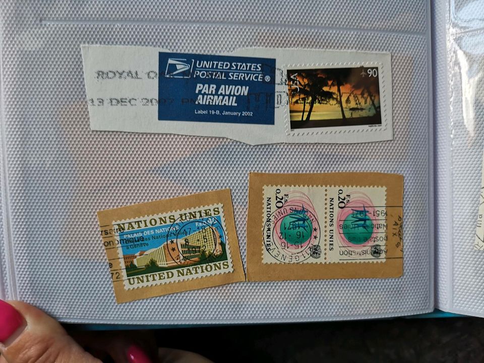 Briefmarken Sammlung Teil 2 in Marklkofen