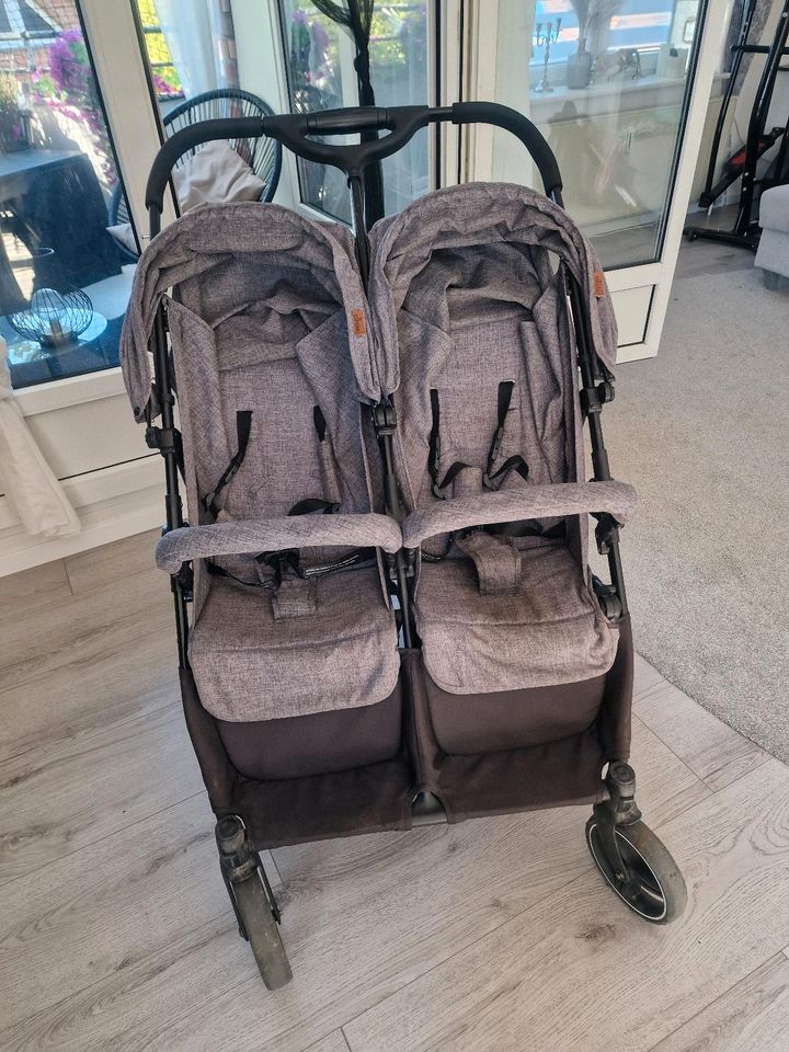 Abc twin Geschwisterwagen zwillingswagen buggy Kinderwagen joie in Hamburg