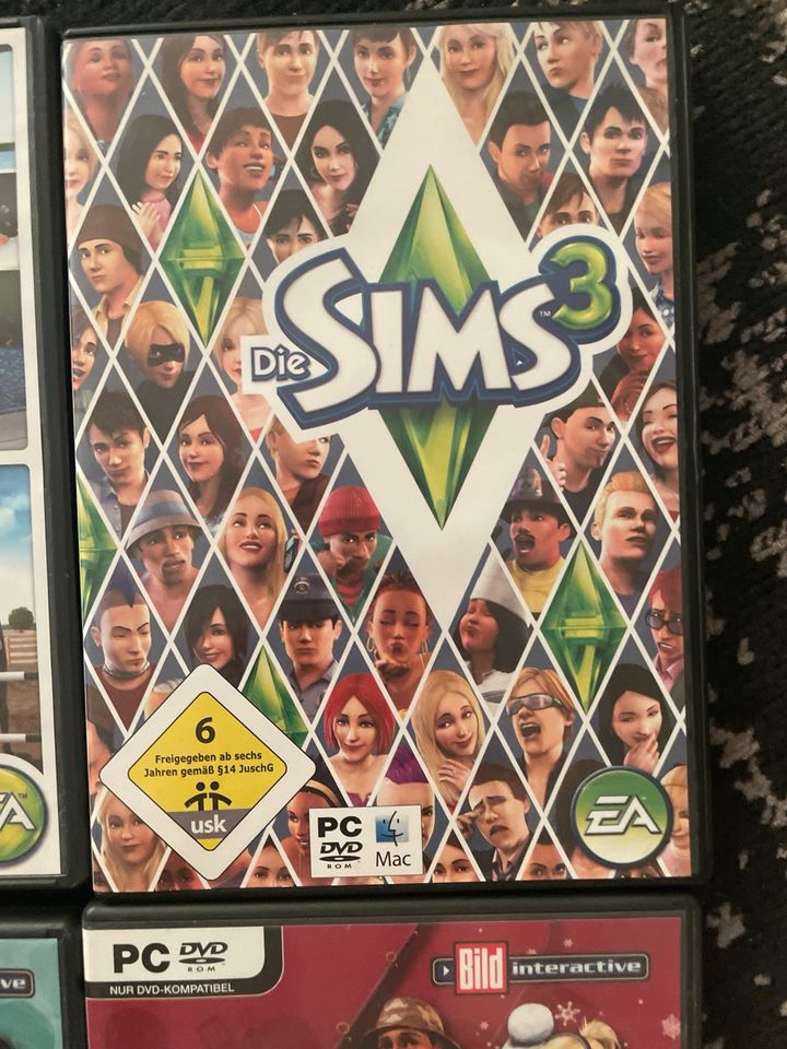 Sims 2 & Sims 3 - verschiedene Spiele - Preise in Beschreibung in Viersen