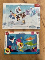 2 Puzzle Frozen30Teile/Baby Sharks 15 Teile Niedersachsen - Lüchow Vorschau