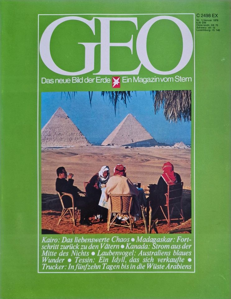 Magazin GEO  Jahr 1979 / Hefte / Bücher in Berlin