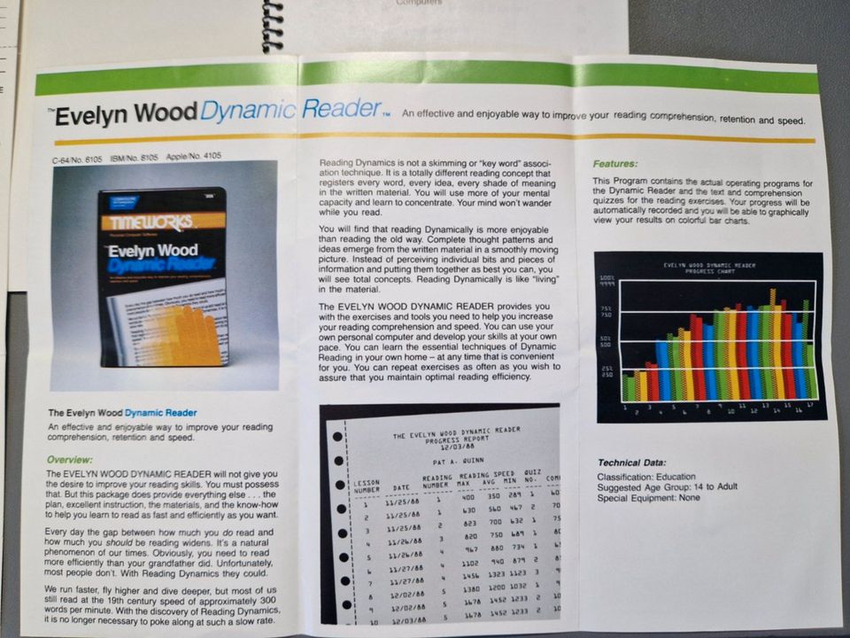 C64 Data Manager 2 Software (Timeworks) Eng. Version in Sankelmark