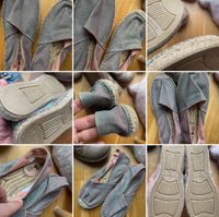 Gaimo kids Schuhe espandrilles espadrilles Glitzer grün blau Frankfurt am Main - Nordend Vorschau