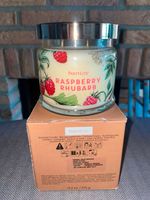 PartyLite - 3-Docht-Duftwachsglas Himbeer-Rhabarber Raspberry & R Frankfurt am Main - Nieder-Erlenbach Vorschau