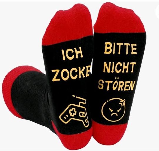 Gaming Socken, Stoppersocken, Größe 33-45, NEU in Altenbeken