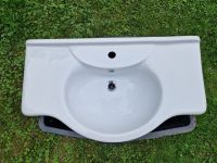 Waschbecken in Weiß 85cm x 47/36cm gut erhalten Kr. München - Höllriegelskreuth Vorschau