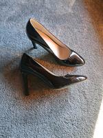 Lack Pumps 44 schwarz stiletto high heels Rheinland-Pfalz - Gilzem Vorschau