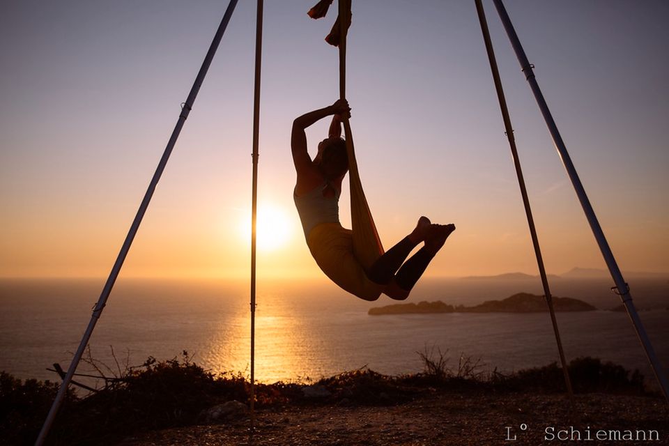 5 tägige Fortbildung Aerial Yoga for Kids and Family auf Korfu in Oldenburg