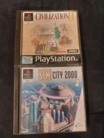 Sim City 2000, Civilization 2 für PS1 PsX PsOne Playstation Spiel Bayern - Iphofen Vorschau