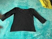 Marc Cain Shirt schwarz Dreiviertel Arm Gr. N3 Nordrhein-Westfalen - Sankt Augustin Vorschau