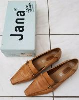 Lederhalbschuhe, cognac, Jana, Gr. 5/38 Brandenburg - Doberlug-Kirchhain Vorschau