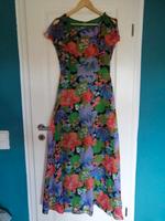 Abendkleid, Blumen, Retro 70er Hessen - Ottrau Vorschau