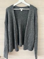 H&M Basic Cardigan Grau Gr. S Hessen - Hünfelden Vorschau
