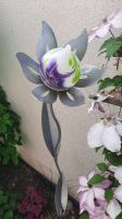 MP-Glaszauber Gartenstecker Blume Lila-grün-weiß Kr. München - Höhenkirchen-Siegertsbrunn Vorschau