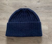 Zwillingsherz 100 % Kaschmir Beanie Mütze blau Strick Cashmere Nordrhein-Westfalen - Detmold Vorschau