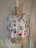 Off Shoulder Bluse von Hollister mit Blumen Gr.  S Niedersachsen - Munster Vorschau