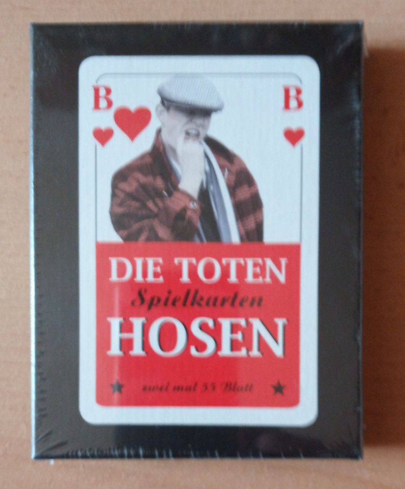 Die Toten Hosen (DTH) – Spielkarten (unbenutzt) in Dahlem