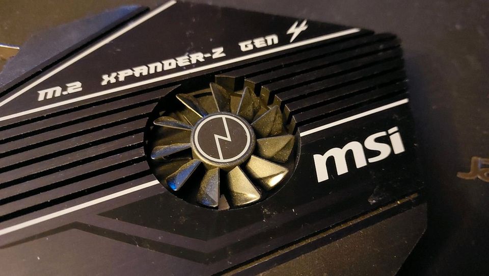 MSI M.2 Xpander-Z Gen 4 Erweiterungskarte in Prüm