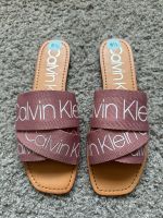 Sommer Schuhe Sandalen Sandaletten Pantoletten Calvin Klein 38,5 Nordrhein-Westfalen - Geldern Vorschau