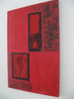 ACRYL BILD HANDGEMALT 40 x 60 x 2,0cm Leinwand Motiv: Abstrakt" Essen - Essen-Kettwig Vorschau