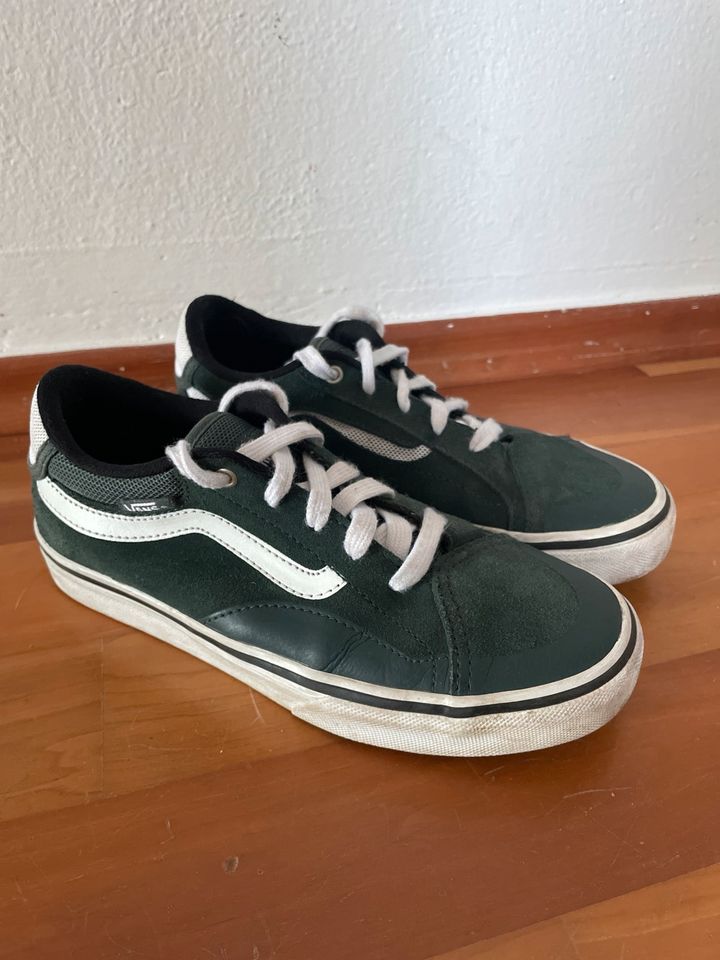 Orig. VANS Tony Trujillo Leder Skater Schuhe Sneakers Gr. 35 in Schirmitz