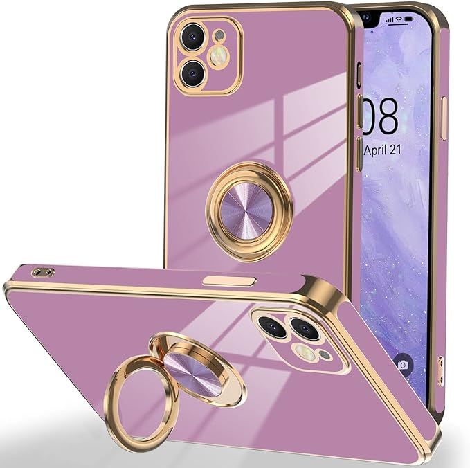 2x iPhone 11 Case violett lila Leder + Kunststoff in Berlin