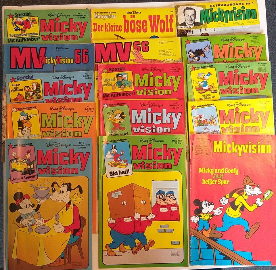 37 Mickyvision Comics in Schwarmstedt