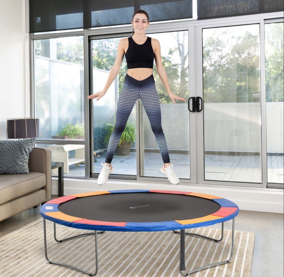 Trampolin Randabdeckung Sicherheitsnetz 8ft 10ft 12ft 15ft 366cm in Kassel