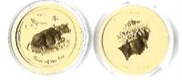 5 Dollar 1/20 Unze Ochse Gold 2009 Lunar 2, Stempelglanz Nordrhein-Westfalen - Kamp-Lintfort Vorschau