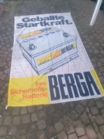 Berga Batterie Werbung Fahne Werkstatt Deko Schleswig-Holstein - Oersdorf bei Neumünster Vorschau