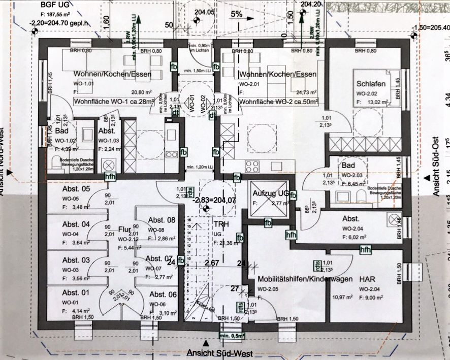 Moderne 2 Zimmer Wohnung in zentraler Lage! in Wiehl