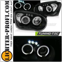 LED Angel Eyes Scheinwerfer schwarz für Subaru Impreza 2 ( GD ) Hessen - Calden Vorschau