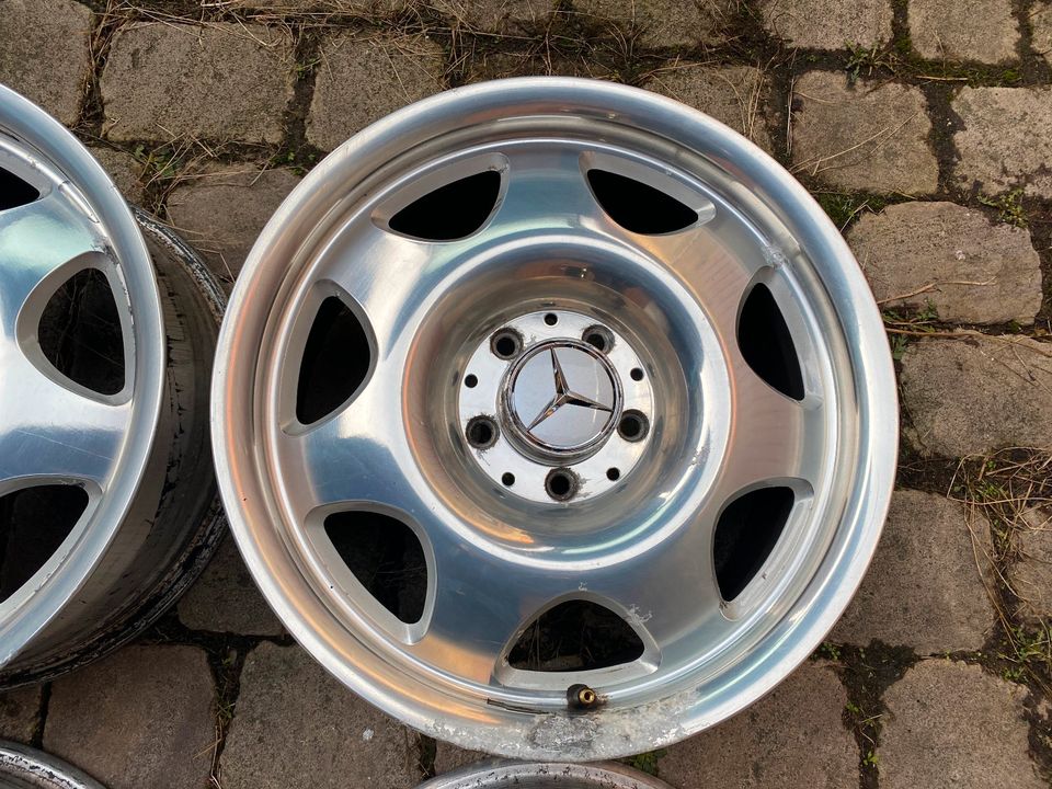 16 Zoll Mercedes CLK W208 W209 SLK C W202 W203 7Jx16H2 ET37 5x112 in Klein-Winternheim