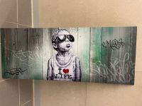 Wand Bild, Bansky Boy i love Life Sunclasses 100x40 München - Ramersdorf-Perlach Vorschau