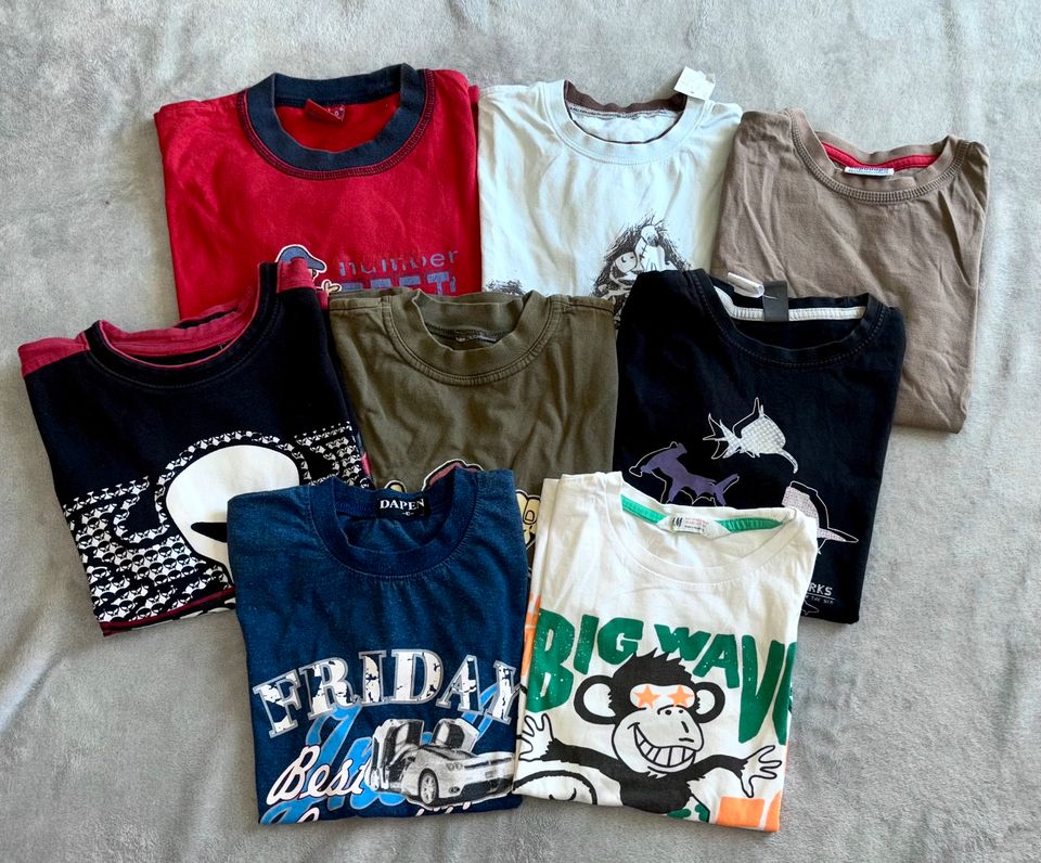 Paket T-Shirts für Jungs Gr. 122 - H&M Zara Hotwheels in Rückersdorf