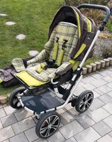 Hightech Kombi-Kinderwagen Gesslein Babytrage Sportsitz grün Thüringen - Eisenach Vorschau