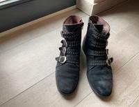 Pertini Stiefelette,Größe 40,5 Wildleder blau Nordrhein-Westfalen - Billerbeck Vorschau