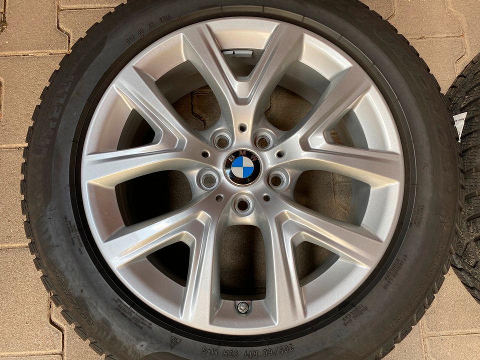 17 Zoll BMW X1 F48 X2 F39 6,5Jx17 ET39 5x112 Winter 205/60 R17 in Klein-Winternheim