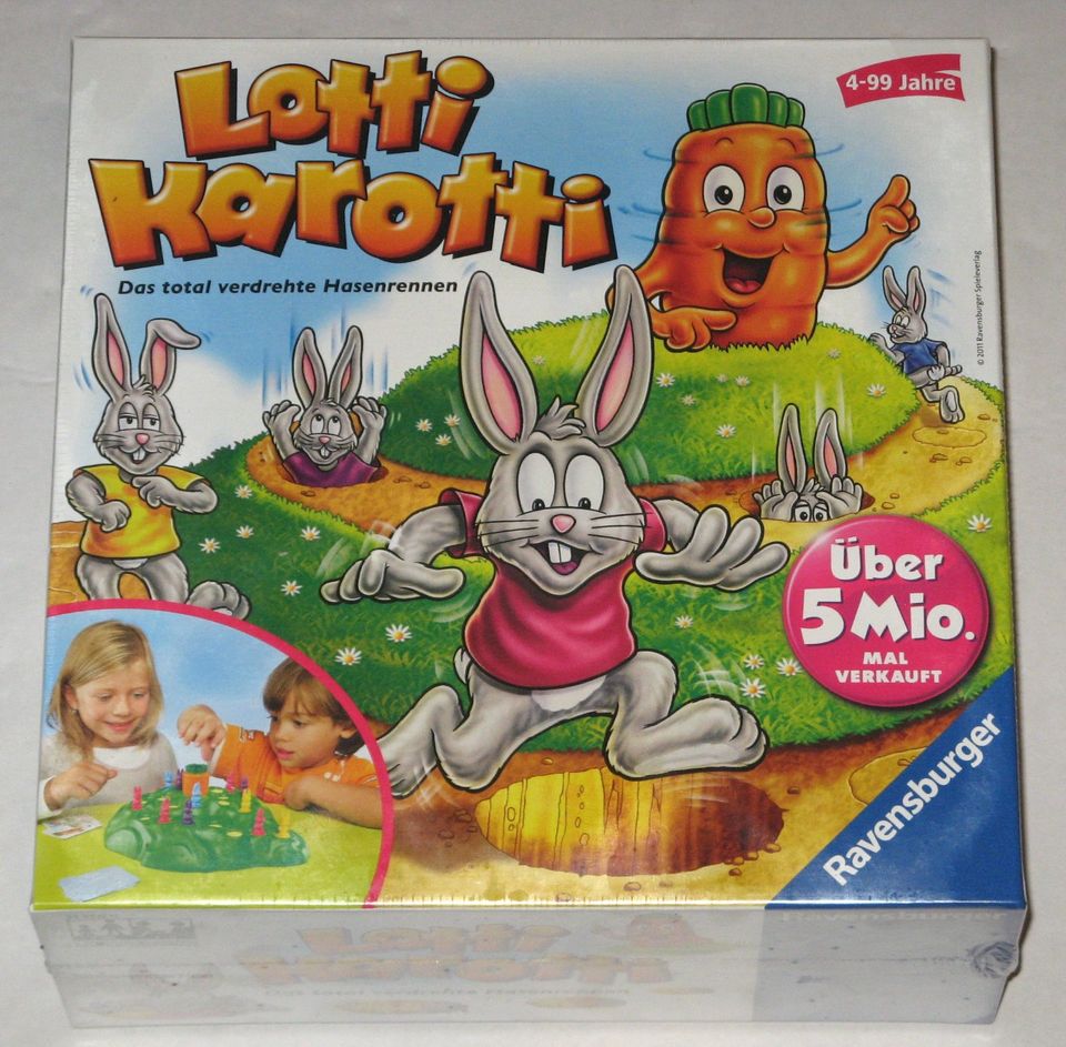 Lotti Karotti Ravensburger Das total verdrehte Hasenrennen in Berlin